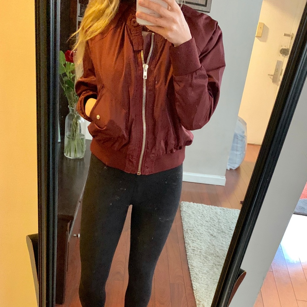 Free people bomber jacket